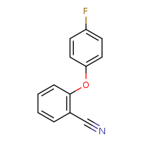 2-(4-fluorophenoxy)benzonitrile
