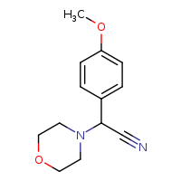 2-(4-methoxyphenyl)-2-(morpholin-4-yl)acetonitrile