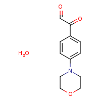 2-[4-(morpholin-4-yl)phenyl]-2-oxoacetaldehyde hydrate