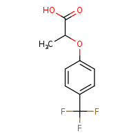 2-[4-(trifluoromethyl)phenoxy]propanoic acid