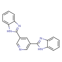 2-[5-(1H-1,3-benzodiazol-2-yl)pyridin-3-yl]-1H-1,3-benzodiazole
