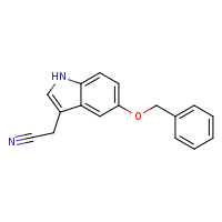 2-[5-(benzyloxy)-1H-indol-3-yl]acetonitrile