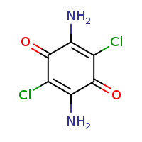 2,5-diamino-3,6-dichlorocyclohexa-2,5-diene-1,4-dione