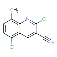 2,5-dichloro-8-methylquinoline-3-carbonitrile