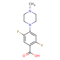 2,5-difluoro-4-(4-methylpiperazin-1-yl)benzoic acid