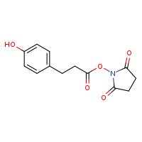 2,5-dioxopyrrolidin-1-yl 3-(4-hydroxyphenyl)propanoate