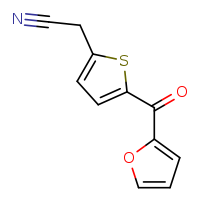 2-[5-(furan-2-carbonyl)thiophen-2-yl]acetonitrile