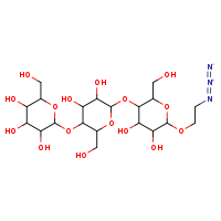2-[(6-{[6-(2-azidoethoxy)-4,5-dihydroxy-2-(hydroxymethyl)oxan-3-yl]oxy}-4,5-dihydroxy-2-(hydroxymethyl)oxan-3-yl)oxy]-6-(hydroxymethyl)oxane-3,4,5-triol
