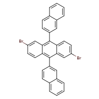 2,6-dibromo-9,10-bis(naphthalen-2-yl)anthracene