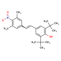 2,6-di-tert-butyl-4-[2-(3,5-dimethyl-4-nitrophenyl)ethenyl]phenol