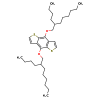 2,8-bis[(2-butyloctyl)oxy]-4,10-dithiatricyclo[7.3.0.0³,?]dodeca-1,3(7),5,8,11-pentaene