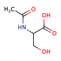 2-acetamido-3-hydroxypropanoic acid