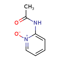 2-acetamidopyridin-1-ium-1-olate