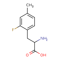 2-amino-3-(2-fluoro-4-methylphenyl)propanoic acid