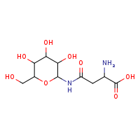 2-amino-3-{[3,4,5-trihydroxy-6-(hydroxymethyl)oxan-2-yl]carbamoyl}propanoic acid