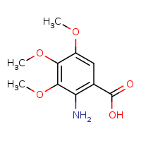 2-amino-3,4,5-trimethoxybenzoic acid