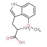 2-amino-3-(4-methoxy-1H-indol-3-yl)propanoic acid