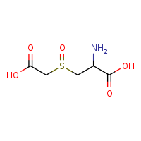 2-amino-3-(carboxymethanesulfinyl)propanoic acid