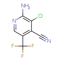 2-amino-3-chloro-5-(trifluoromethyl)pyridine-4-carbonitrile