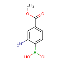 2-amino-4-(methoxycarbonyl)phenylboronic acid