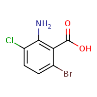 2-amino-6-bromo-3-chlorobenzoic acid