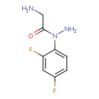 2-amino-N-(2,4-difluorophenyl)acetohydrazide
