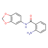 2-amino-N-(2H-1,3-benzodioxol-5-yl)benzamide