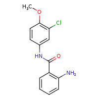 2-amino-N-(3-chloro-4-methoxyphenyl)benzamide