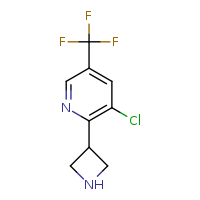 2-(azetidin-3-yl)-3-chloro-5-(trifluoromethyl)pyridine