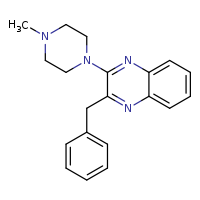 2-benzyl-3-(4-methylpiperazin-1-yl)quinoxaline