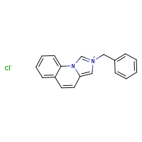 2-benzylimidazo[1,5-a]quinolin-2-ium chloride