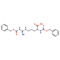 2-{[(benzyloxy)carbonyl]amino}-5-[({[(benzyloxy)carbonyl]amino}methanimidoyl)amino]pentanoic acid