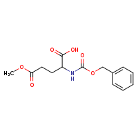 2-{[(benzyloxy)carbonyl]amino}-5-methoxy-5-oxopentanoic acid
