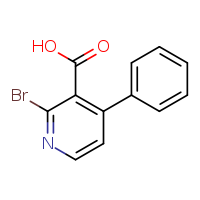 2-bromo-4-phenylpyridine-3-carboxylic acid