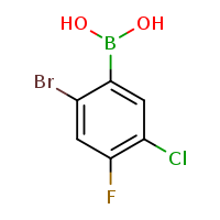 2-bromo-5-chloro-4-fluorophenylboronic acid