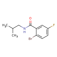 2-bromo-5-fluoro-N-(2-methylpropyl)benzamide