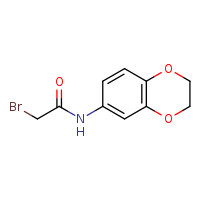 2-bromo-N-(2,3-dihydro-1,4-benzodioxin-6-yl)acetamide