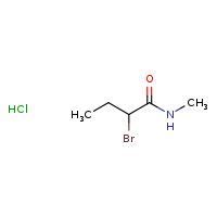 2-bromo-N-methylbutanamide hydrochloride