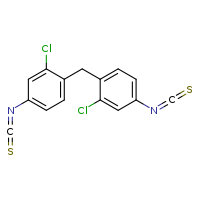 2-chloro-1-[(2-chloro-4-isothiocyanatophenyl)methyl]-4-isothiocyanatobenzene