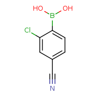 2-chloro-4-cyanophenylboronic acid