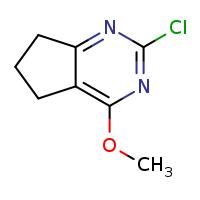 2-chloro-4-methoxy-5H,6H,7H-cyclopenta[d]pyrimidine