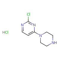 2-chloro-4-(piperazin-1-yl)pyrimidine hydrochloride