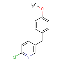 2-chloro-5-[(4-methoxyphenyl)methyl]pyridine