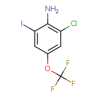 2-chloro-6-iodo-4-(trifluoromethoxy)aniline