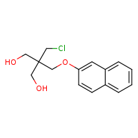 2-(chloromethyl)-2-[(naphthalen-2-yloxy)methyl]propane-1,3-diol