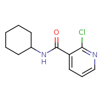 2-chloro-N-cyclohexylpyridine-3-carboxamide