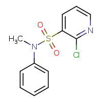 2-chloro-N-methyl-N-phenylpyridine-3-sulfonamide