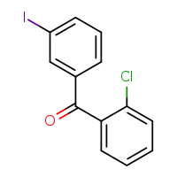 (2-chlorophenyl)(3-iodophenyl)methanone