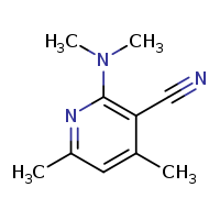 2-(dimethylamino)-4,6-dimethylpyridine-3-carbonitrile