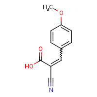 (2E)-2-cyano-3-(4-methoxyphenyl)prop-2-enoic acid